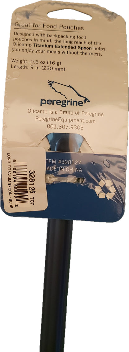 Olicamp Titanium Long Spoon Blue 328126