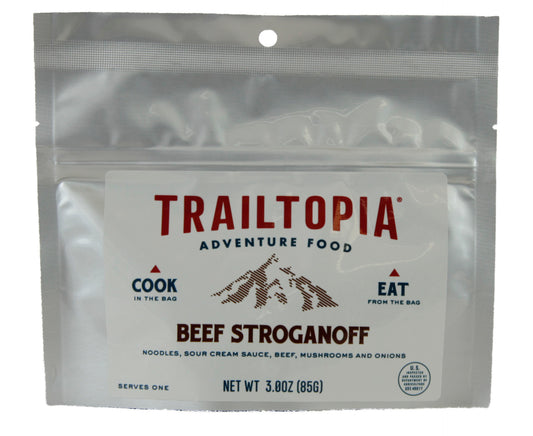 Trailtopia Beef Stroganoff 1 Serving