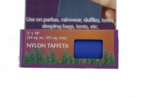 Kenyon K-Tape 3" x 18" Royal Blue Taffeta Nylon Adhesive-Backed Repair Tape