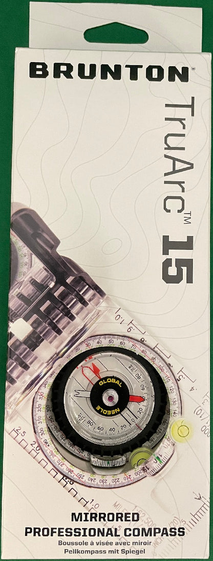 New Brunton TruArc 15 Sighting Compass F-TRUARC15