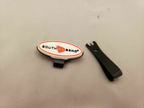 South Bend Fishing Stainless Steel Clipper w/Jig Eye Cleaner & Magnetic Hat Clip