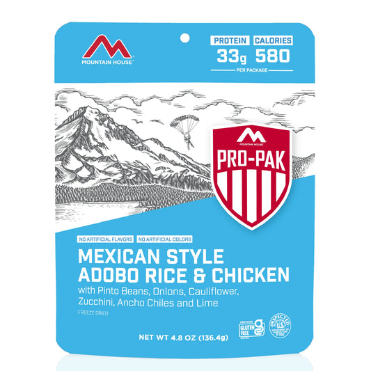 Mountain House Mexican Adobo Rice & Chicken Pro-Pak 50171