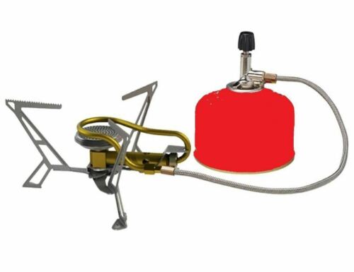 Primus Express Spider Ultralight Hose-Mounted Gas Canister Stove w/Stuff Sack