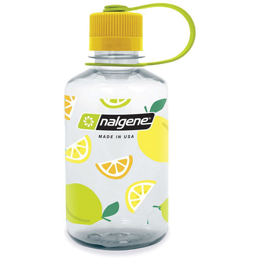 Nalgene Narrow Mouth Sustain 16 oz Bottle Lemon w/Yellow Cap