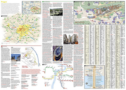 National Geographic City Destination Map Prague Czech Republic DC01020353