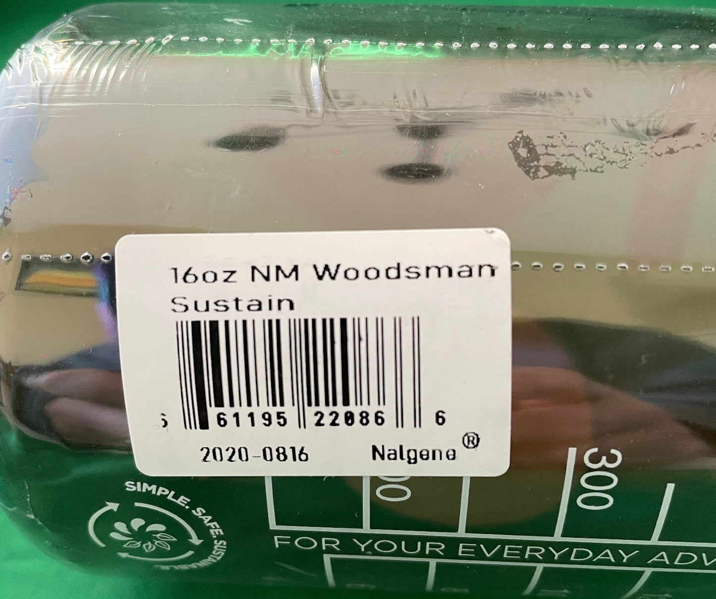 Nalgene Narrow Mouth 16 oz Sustain Bottle Woodsman 2020-0816