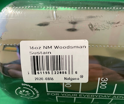 Nalgene Narrow Mouth 16 oz Sustain Bottle Woodsman 2020-0816