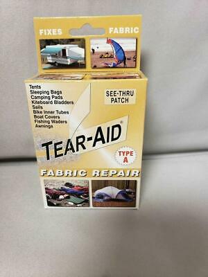 Tear-Aid Patch Kit w/Tape, Patches & Alcohol Prep Type A - All Fabric Repair