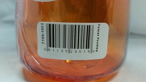 Nalgene N-Gen 53mm Wide Mouth 24oz Tritan Water Bottle Orange w/Orange Loop Lid