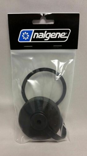 Nalgene Loop Top Replacement Lid/Cap for Wide Mouth 63mm 32oz Bottle Black