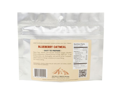 Trailtopia Blueberry Oatmeal 1 Serving
