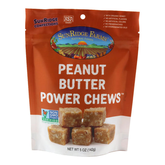 SunRidge Farms Peanut Butter Power Chews 5 oz