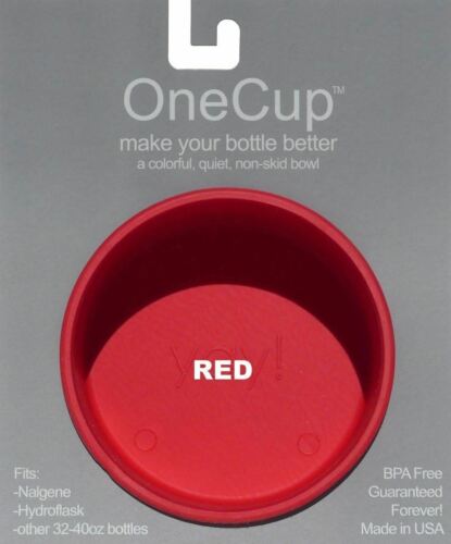 OneCup 10oz Cup / Bowl Red Rocket for 32 oz Bottle Nalgene/Kleen Kanteen/Hydroflask