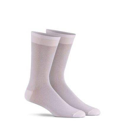 Fox River 4101 X-Static Silver Socks Ultra-Lightweight Crew Liner Sock White L