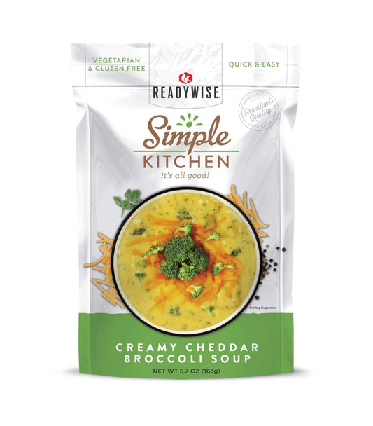 ReadyWise Simple Kitchen Creamy Cheddar Broccoli Soup SK02-028