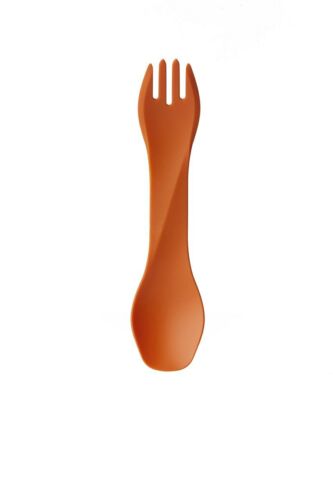 Humangear GoBites Uno Spoon/Fork Combo Utensil Orange OEM - Sturdy BPA-Free