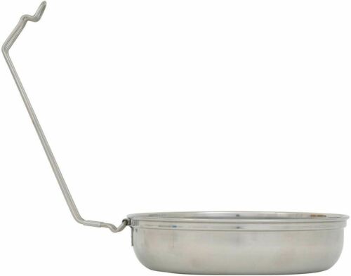 Olicamp Deluxe Stainless Steel Mess Kit w/Fry Pan-Pot w/Lid-Dish-Cutlery-Cups