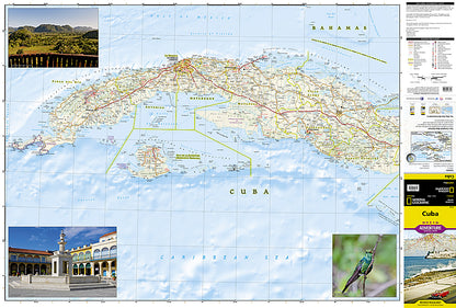 National Geographic Adventure Map Cuba AD00003112