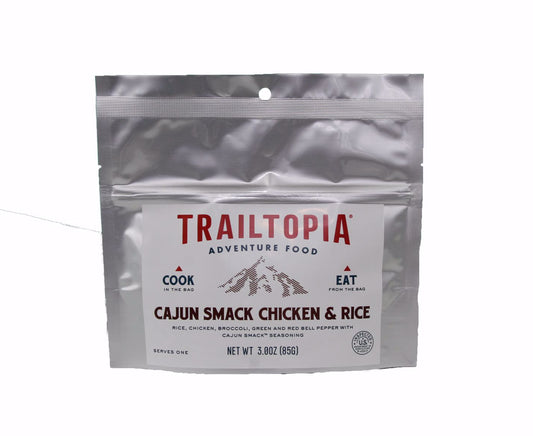 Trailtopia Cajun Smack Chicken & Rice 1 Serving