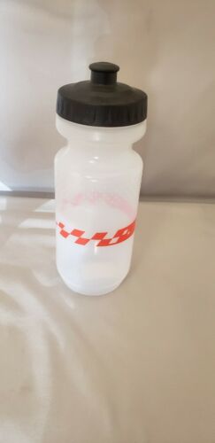 Specialized Big Mouth 21oz Bicycle Water Bottle Clear w/Red Racer & Black Lid