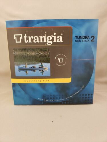 Trangia Tundra 2 Non-Stick Camping Set w/Saucepans, Lid, Pot Lifter, Cover Sack