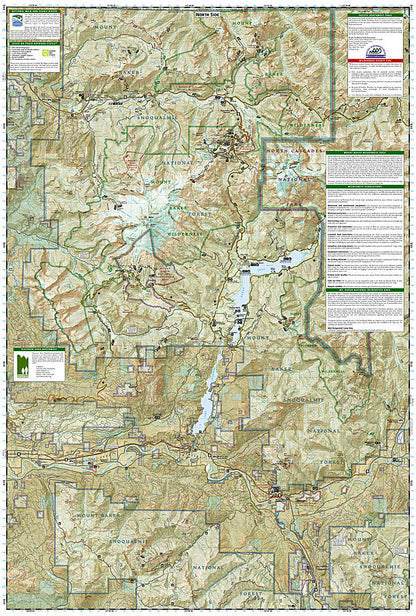 National Geographic Trails Illustrated WA Mount Baker / Boulder River Map TI00000826