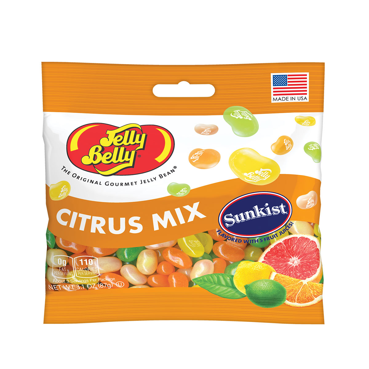 Jelly Belly Jelly Beans Citrus Mix 3.5 oz