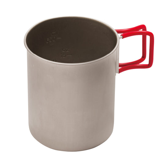 EverTitanium Single Wall 760ml Cup w/Folding Handles 760FD