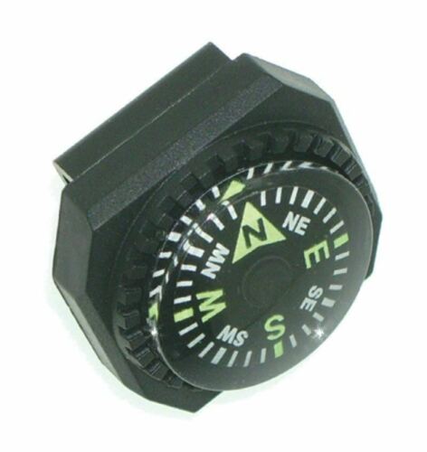 Sun Slip-On Wrist Liquid-Filled Watchband Compass Backpacking Hunting 860