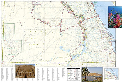 National Geographic Adventure Map Egypt AD00003202