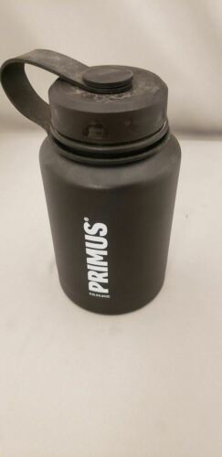 Primus SS TrailBottle 0.5L/16.9oz Vacuum Insulated Hot/Cold Trail Bottle Black