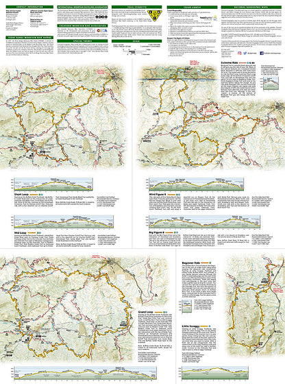 National Geographic Trails Illustrated CO Buffalo Creek Mtn Bike Trail Map TI00000503