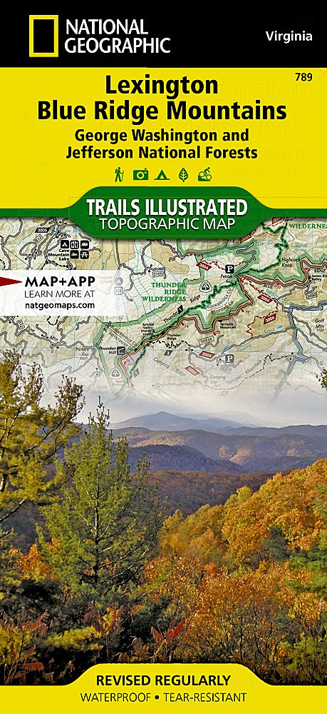 National Geographic Jefferson Nat Forest Map Pack Bundle TI01021241B