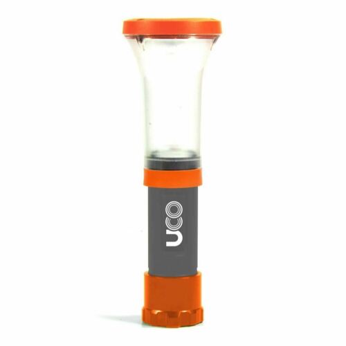 UCO Clarus 2 LED Lantern + Flashlight Orange - 118-Lumens Small Tent Light