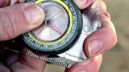 Brunton TruArc 3 Baseplate Compass w/Lanyard - Declination Adjust, Inch / cm