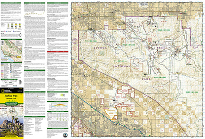 National Geographic CA California Desert Nat'l Parks Map Pack TI01021197B