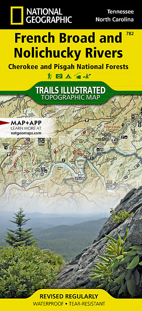 National Geographic Trails Illustrated TN/NC French Broad/ Nolichucky Map TI00000782