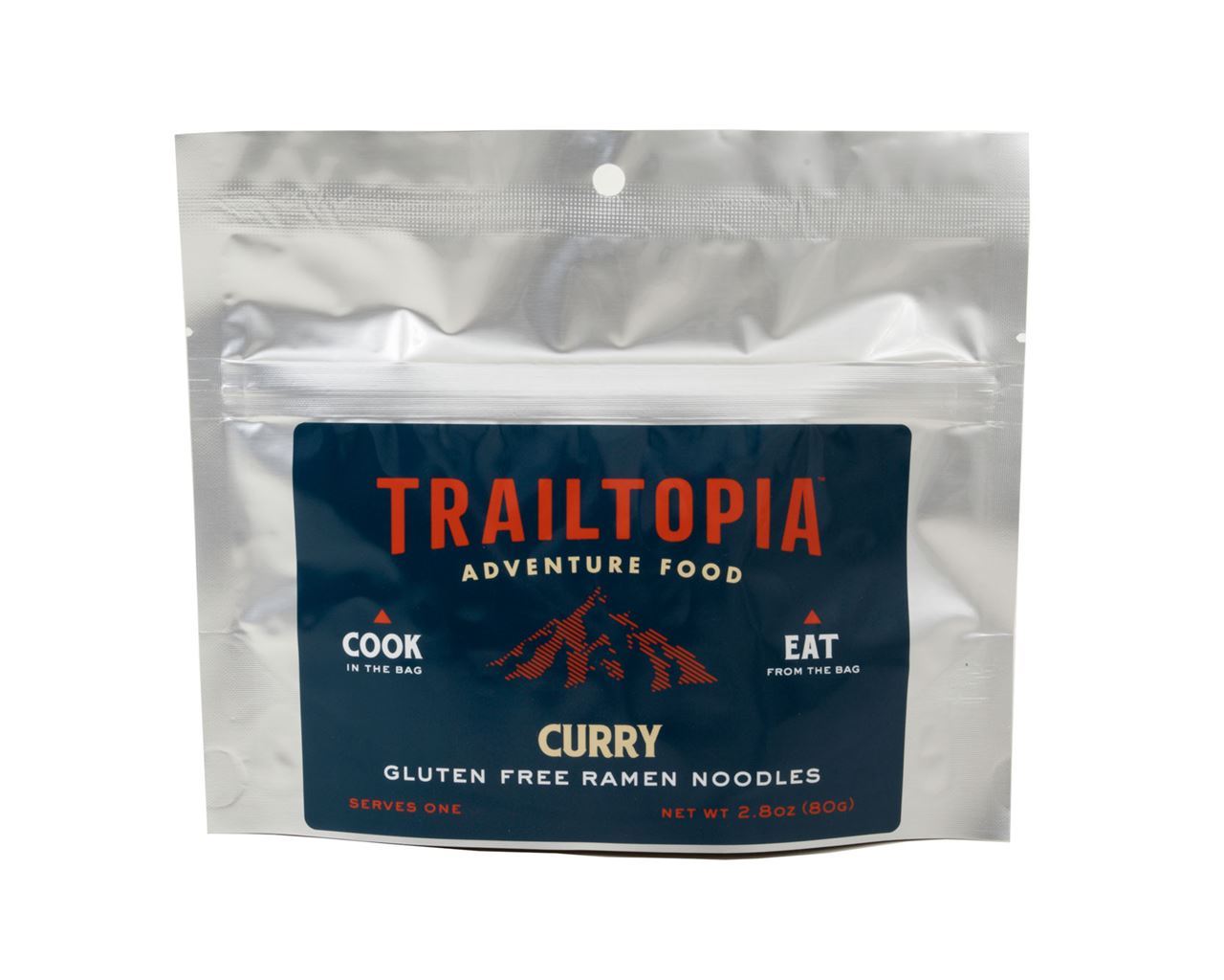 Trailtopia Gluten Free Curry Ramen Noodles 1 Serving