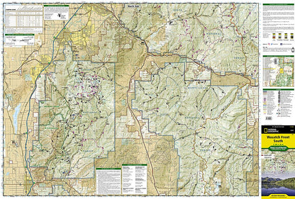 National Geographic Trails Illustrated UT Utah Wasatch Front South Topo Map TI00000701