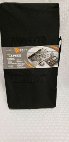 South Bend Fishing Raven 6-Section 6' Spinning Rod / Reel Combo Travel Pack