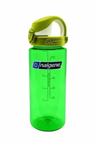 Nalgene Atlantis Wide Mouth 20oz Water Bottle Green w/Green OTF Cap - BPA Free