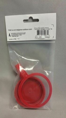 Nalgene Loop Top Replacement Lid/Cap for Wide Mouth 63mm 32oz Bottle Red