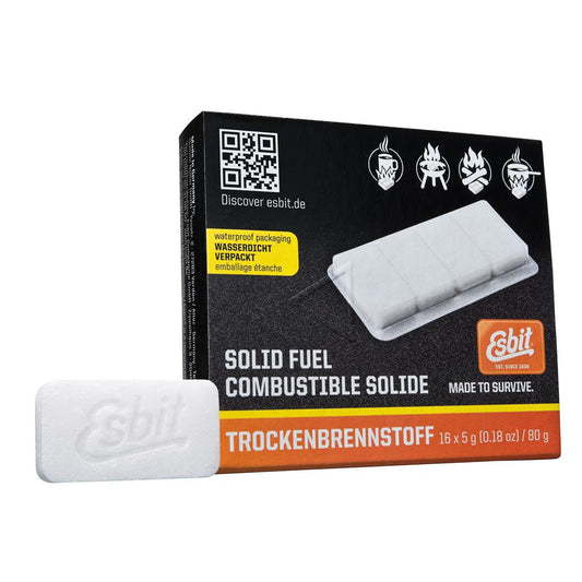 Esbit 5gx16 Solid Fuel Tablets E-FUEL-16X5