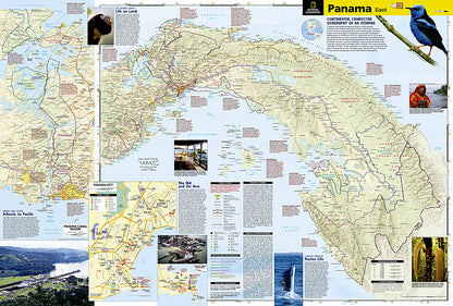 National Geographic Adventure Map Panama AD00003101