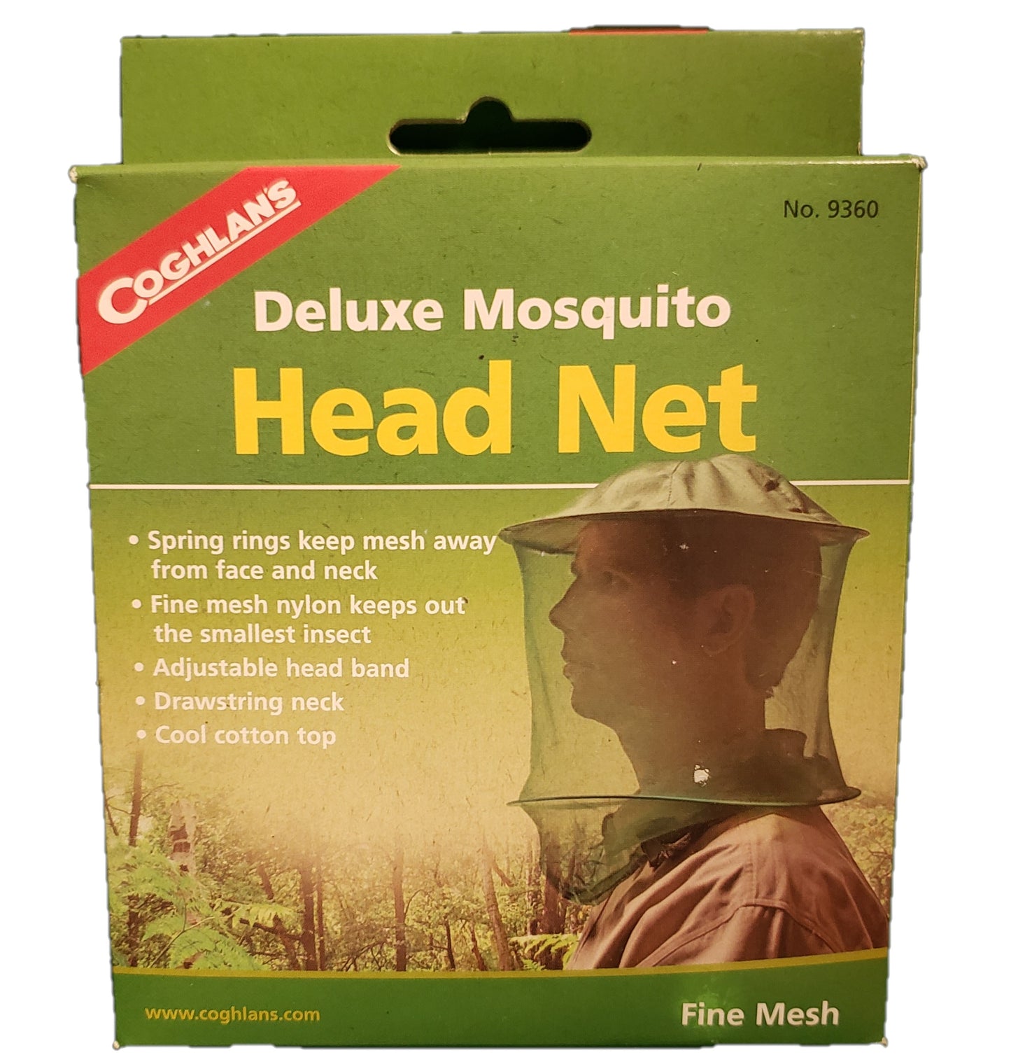 Coghlan's Deluxe Fine Mesh Head Net - Mosquito Protection Headnet Coghlans 9360