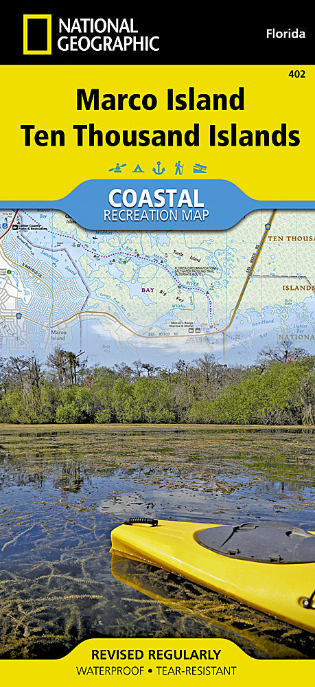 National Geographic Trails Illustrated FL Marco Island/Ten Thousand ISL Map TI00000402