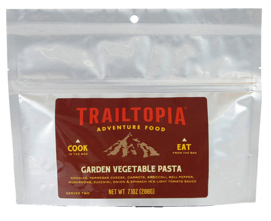 Trailtopia Garden Vegetable Pasta 2 Serving