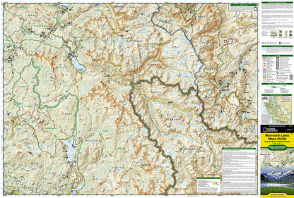 National Geographic Trails Illustrated CA Mammoth Lakes/Mono Divide Map TI00000809