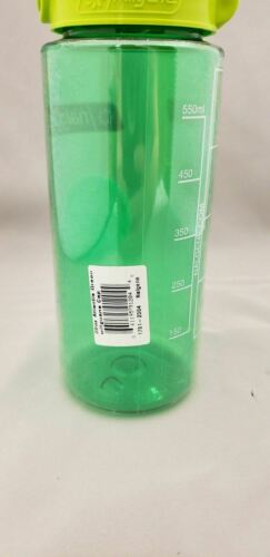 Nalgene Atlantis Wide Mouth 20oz Water Bottle Green w/Green OTF Cap - BPA Free