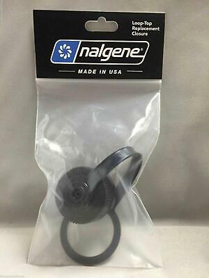 Nalgene Loop-Top Replacement Lid/Cap Black for 16/32oz Narrow Mouth Bottle